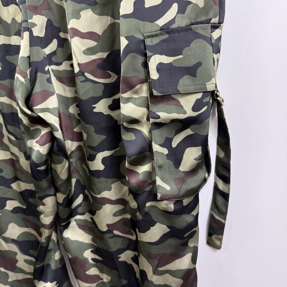 New Camo Cargo Nina Parker Straight Leg Pants Plus Size 18W High Rise Gorpcore - Picture 9 of 13